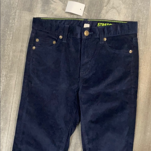 Crewcuts Stretch Navy Blue Corduroy Pants NEW - Picture 3 of 5